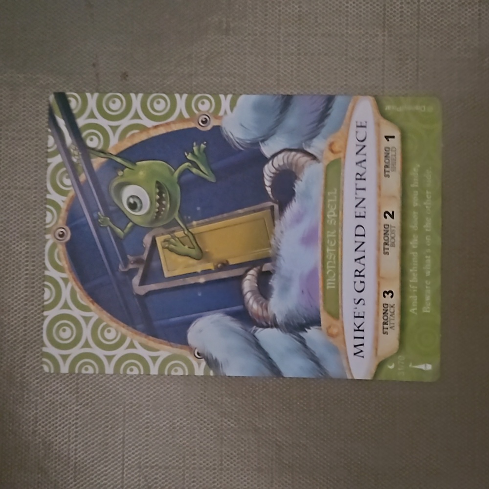 Mike's Grand Entrance Sorcerer's of The Magic Kingdom Card
